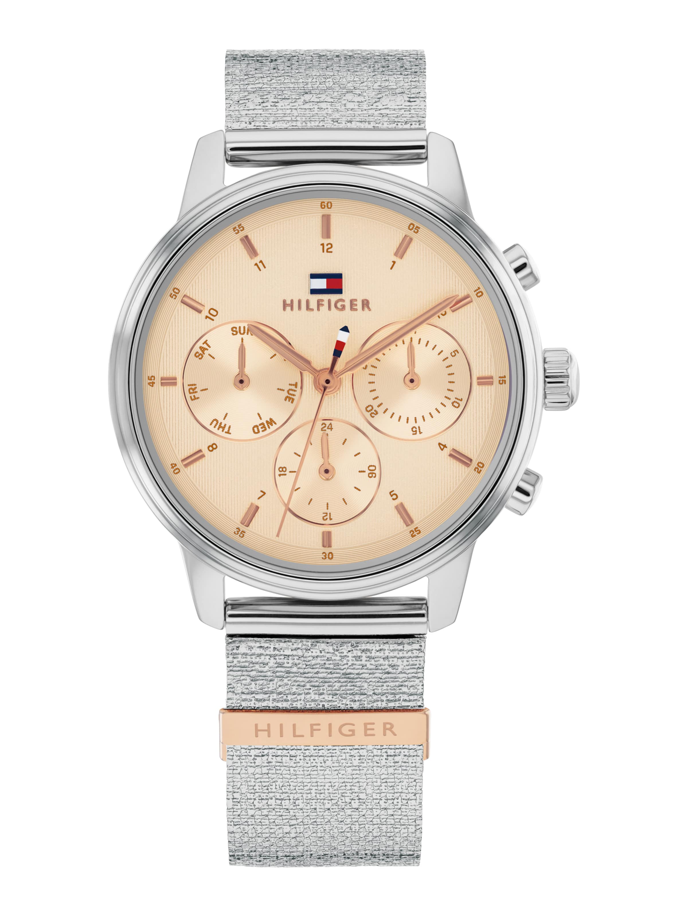 TOMMY HILFIGER Analog watch 'Blake' in Silver