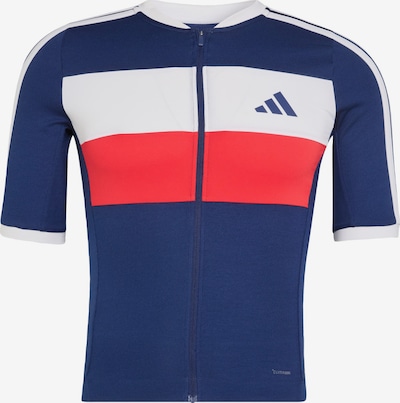 ADIDAS PERFORMANCE Camisa funcionais em XS em azul escuro / vermelho / branco, Vista do artigo