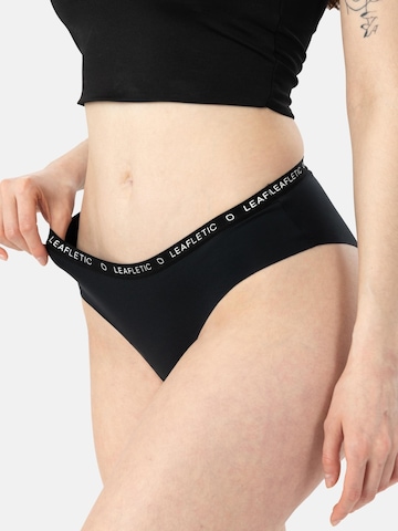LEAFLETIC - Panti 'Leafletic Mid Rise Hipsters/Brief' en negro