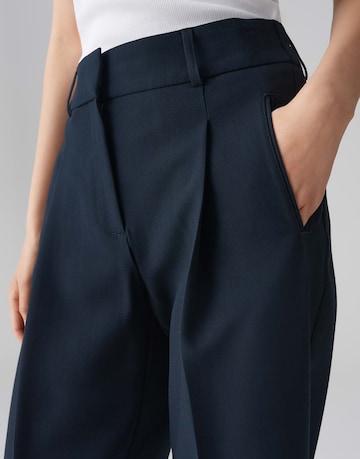 OPUS Loosefit Élére vasalt nadrágok 'Meeri city' - kék