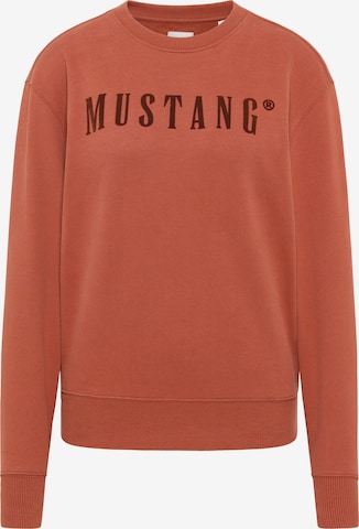 MUSTANG Sweatshirt in Red: front