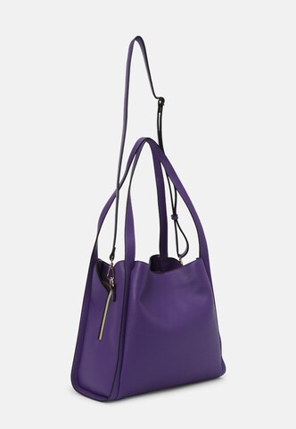 L.CREDI Shoulder Bag 'Judith' in Purple
