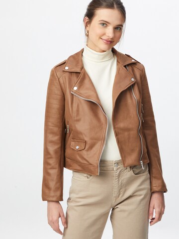 ZABAIONE Between-Season Jacket 'Gina' in Brown: front