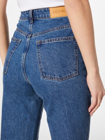 Monki Flared Jeans i blå