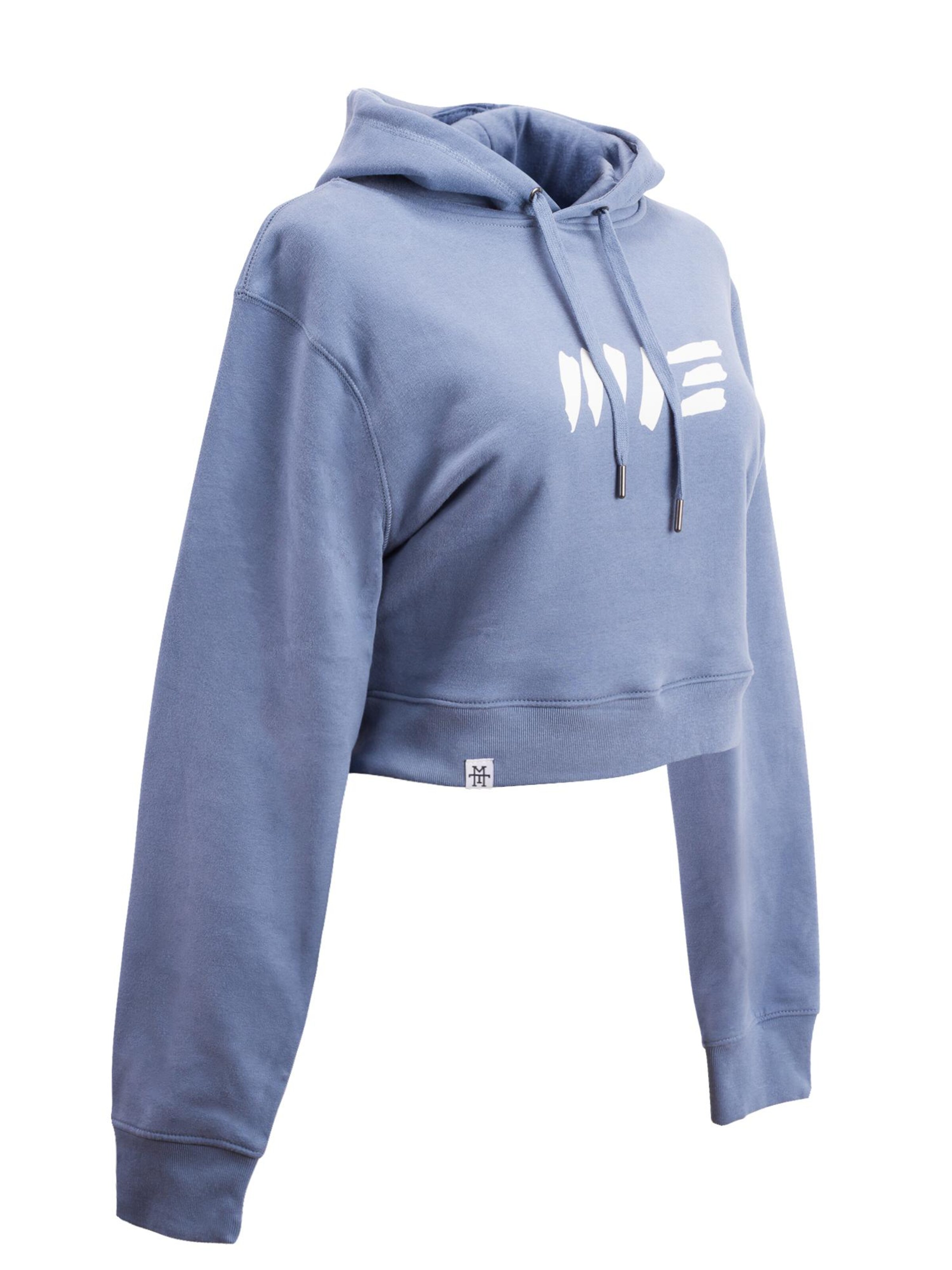 Manufaktur13 Sweatshirt 'Crop Hoodie'‌‌‌‌‌‌‌‌ in Lila