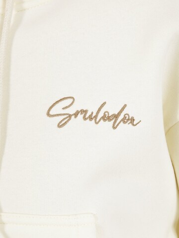 Smilodox Sweatjacke ' Calma ' in Beige