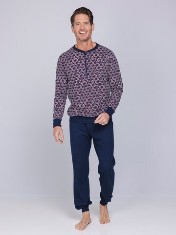 Pastunette Pyjama lang‌‌‌‌‌‌‌ in Blau: Vorderseite