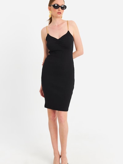 Cool & Sexy Šaty - zlatá / čierna, Produkt