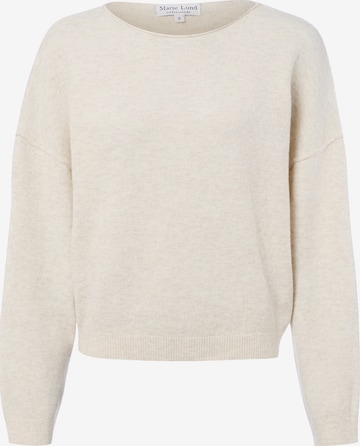 Marie Lund Pullover in Beige: Vorderseite