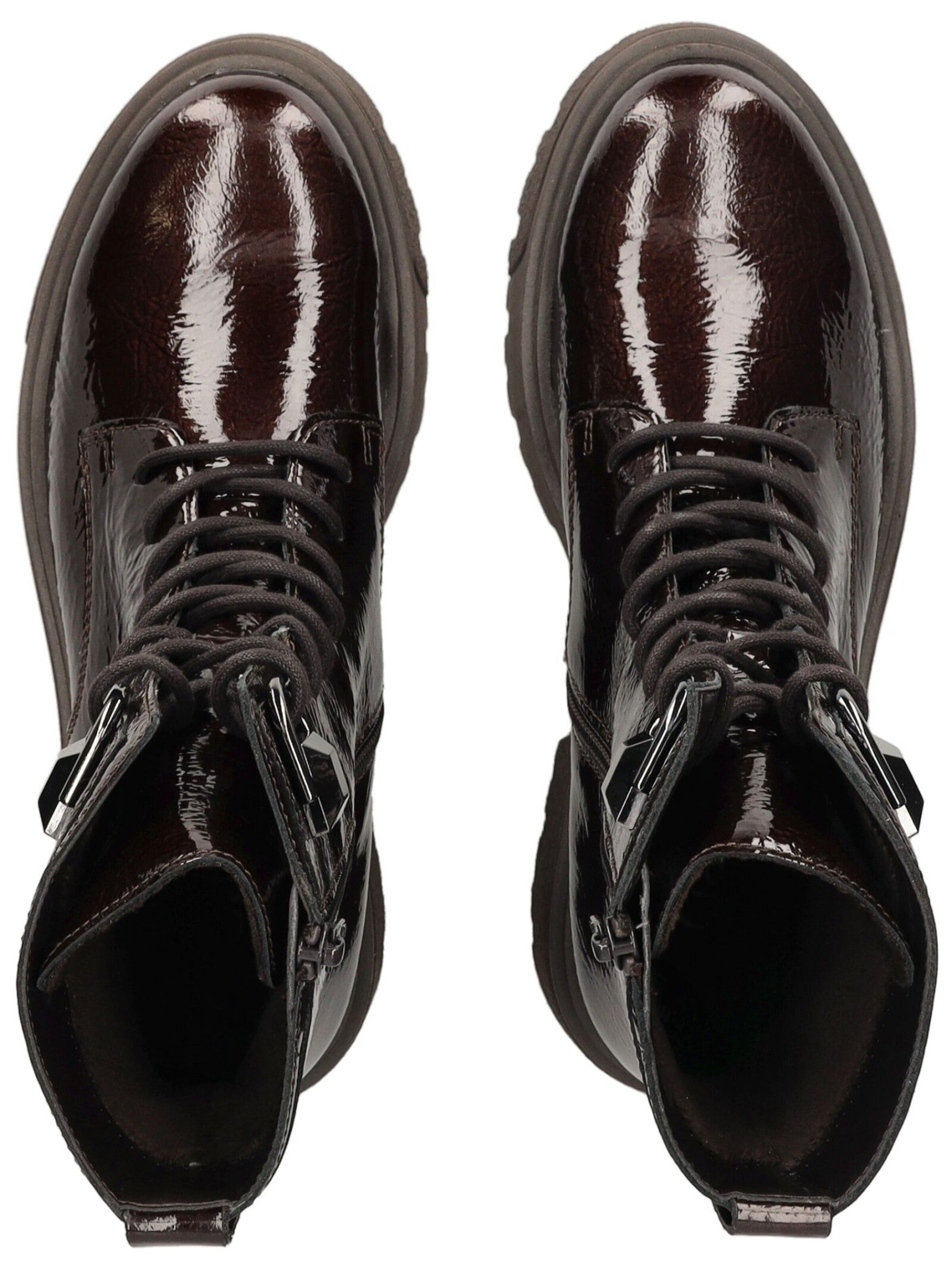 GABOR Schnürstiefelette in Braun