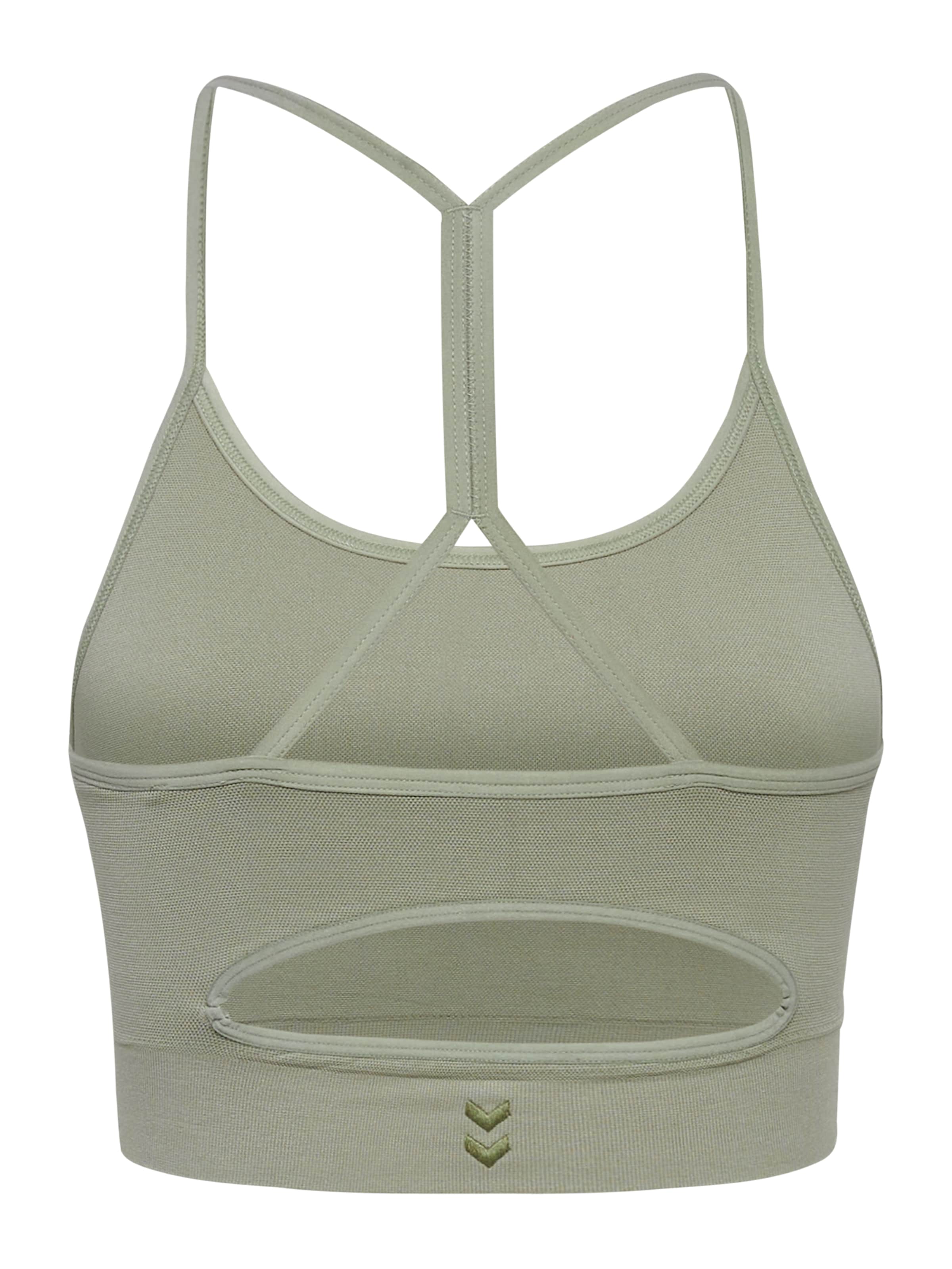 Hummel Bustier Sports-BH 'Hiit' i grøn