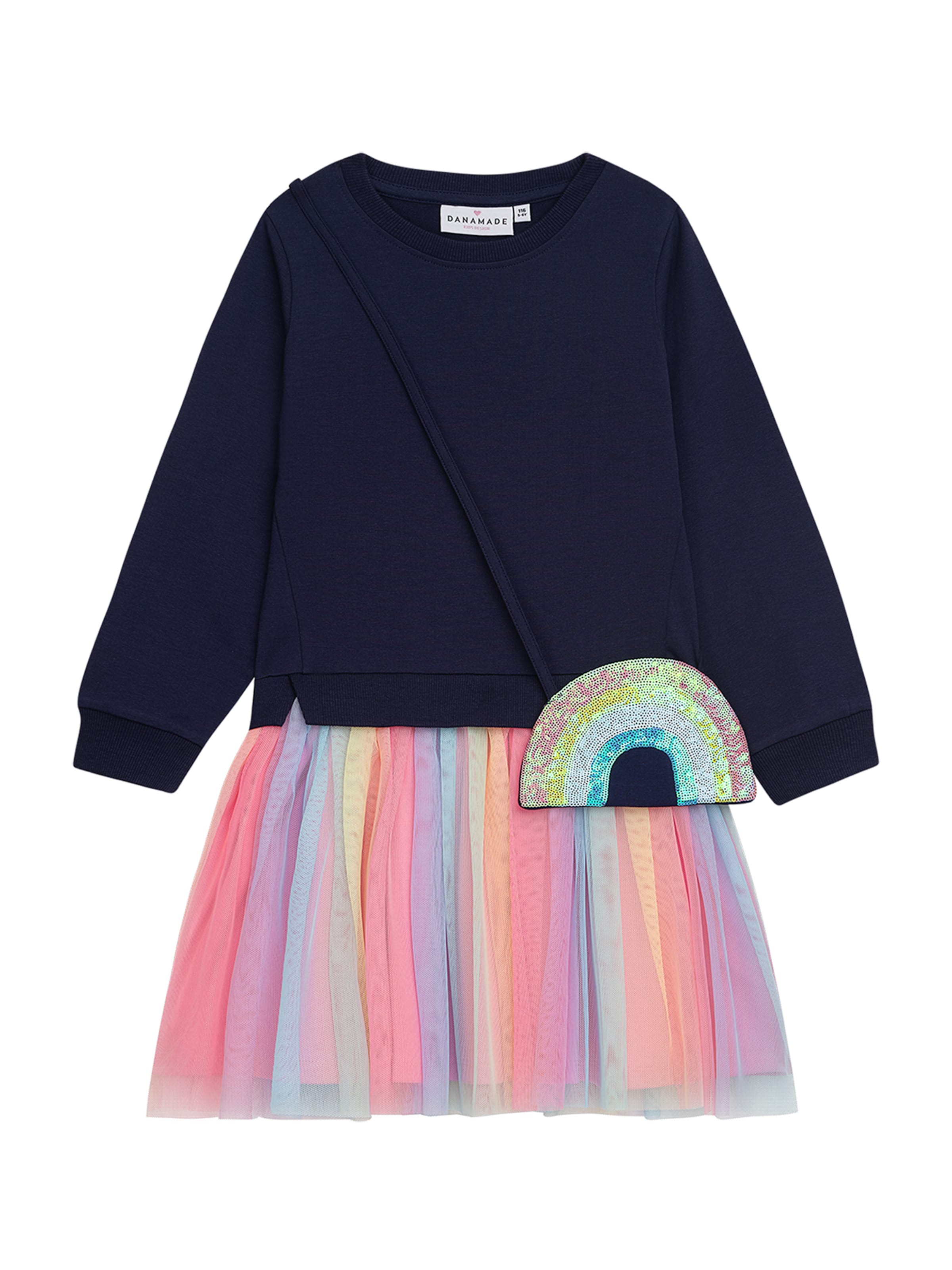 Abito di Danamade in blu: frontale