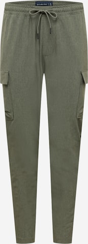 Tapered Pantaloni cargo 'TRAVELER' di Abercrombie & Fitch in verde: frontale