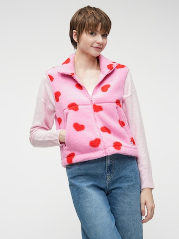 Noisy may - Colete 'NMMASEY' em rosa