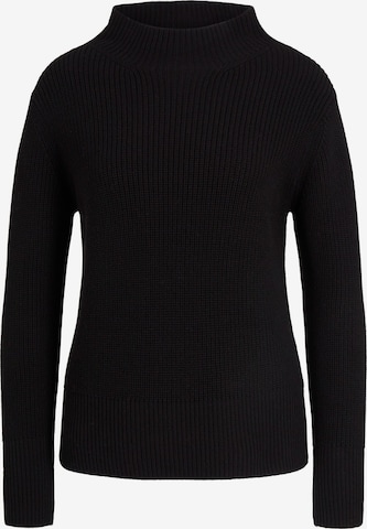 TOM TAILOR Sweater in Black: front