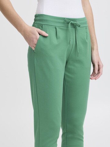 Effilé Pantalon à pince ' IHKate ' ICHI en vert
