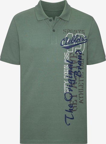 JOHN DEVIN Shirt in Green: front