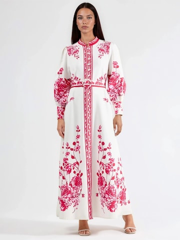 Robe MSN Collection en blanc : devant