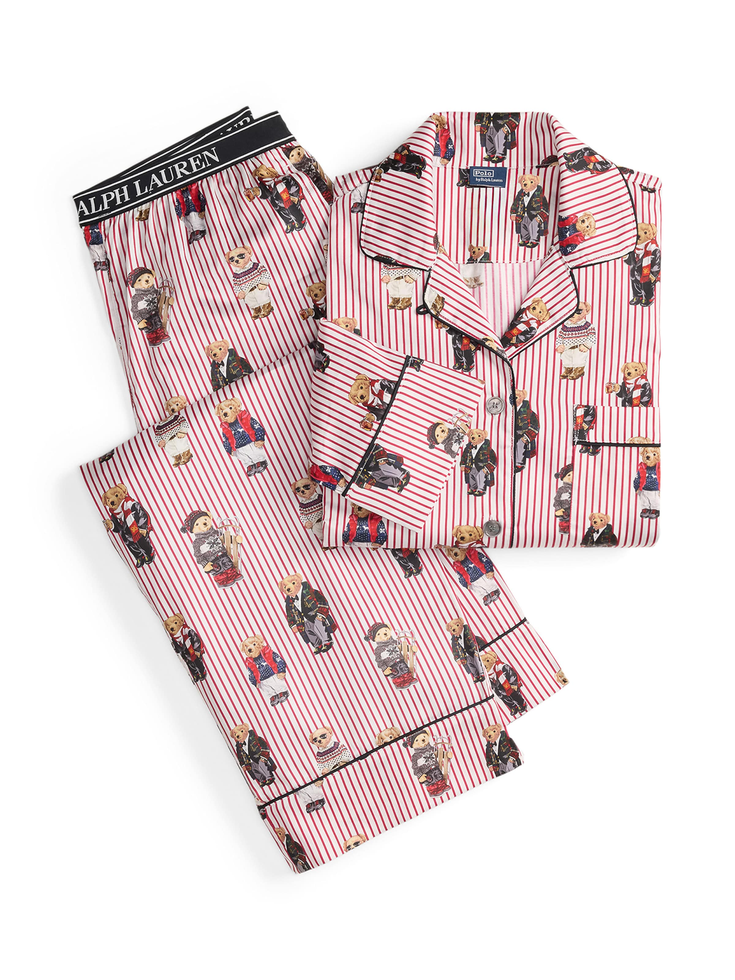 Pyjama ' Madison - Iconic Bear ' Polo Ralph Lauren en mélange de couleurs