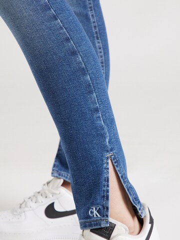 Skinny Jeans 'MID RISE SKINNY' di Calvin Klein Jeans in blu