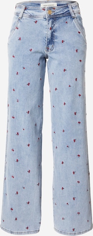 Sofie Schnoor Wide Leg Jeans i blå: forside