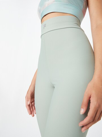 FILA Skinny Športne hlače 'CERVIA' | zelena barva