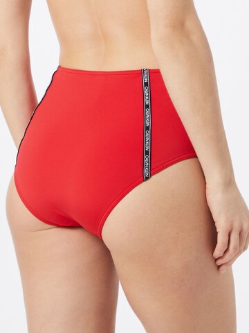 Calvin Klein Swimwear Bikinibroek in Rood