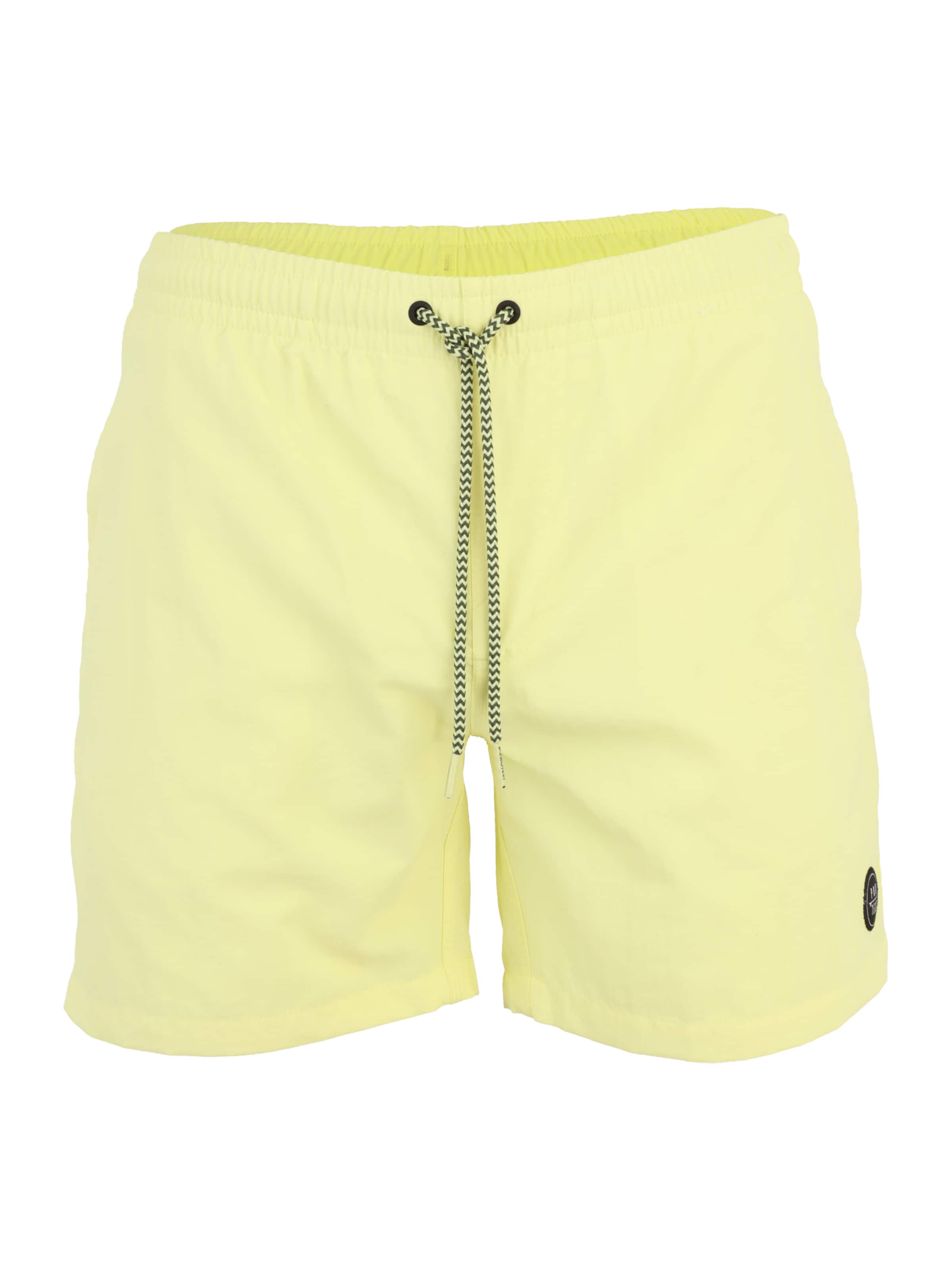 PROTEST Surffishortsit 'Faster' värissä keltainen: etupuoli