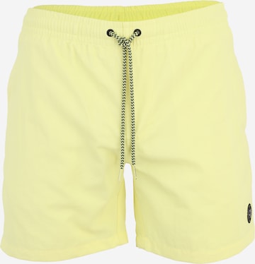 PROTEST Surffishortsit 'Faster' värissä keltainen: etupuoli