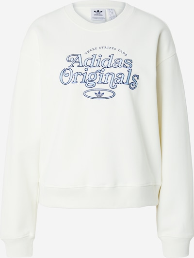 ADIDAS ORIGINALS Sweatshirt i mørkeblå / hvid, Produktvisning