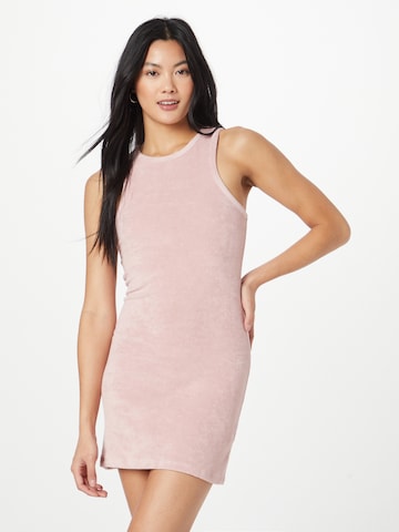 Robe Nasty Gal en rose : devant