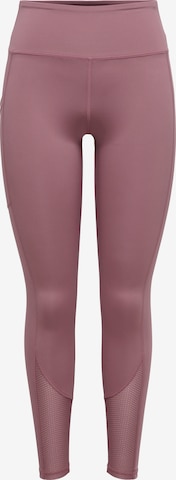ONLY PLAYSkinny Sportske hlače 'ONPRYA-2-EVA' - roza boja: prednji dio