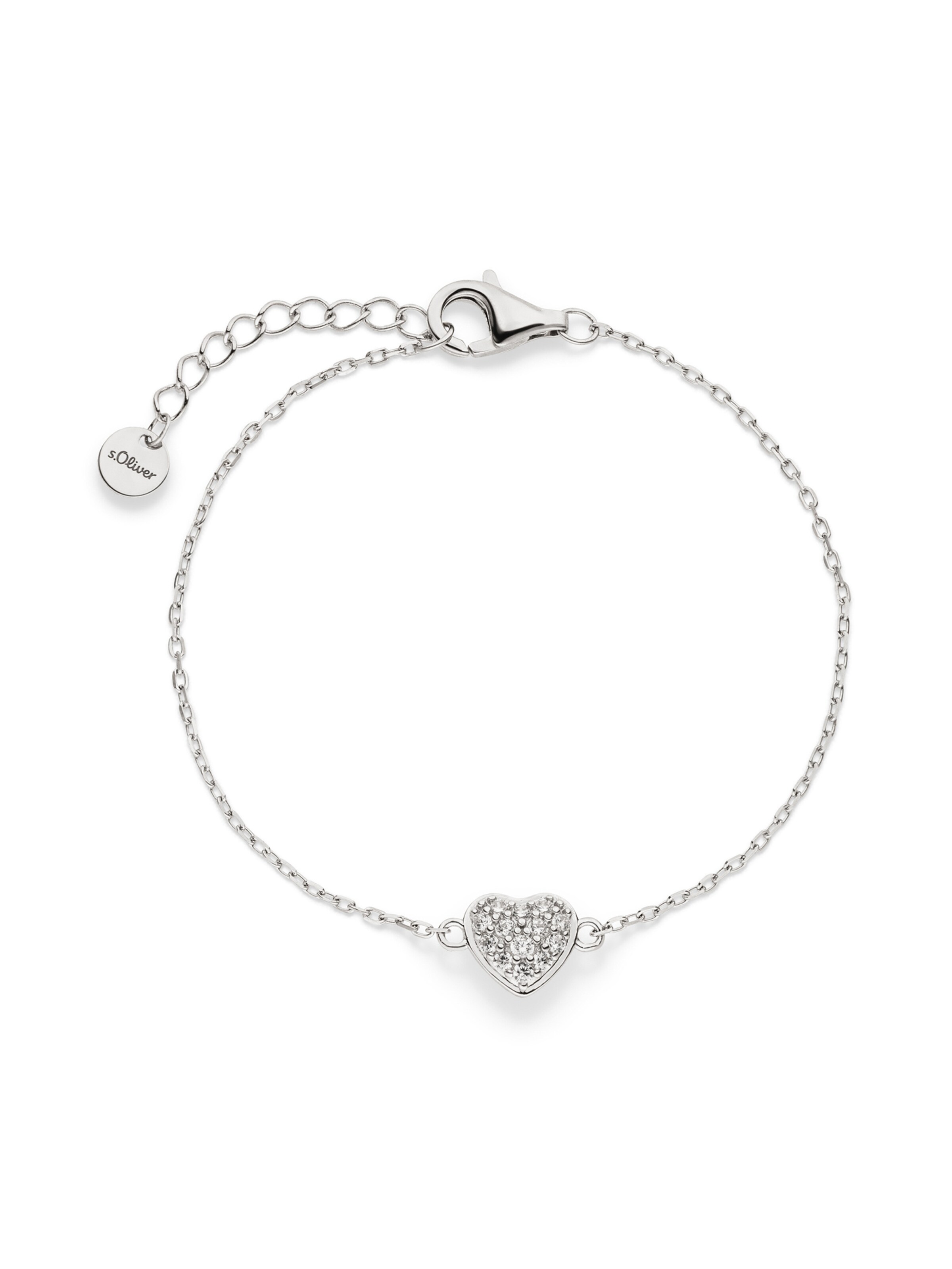 s.Oliver Jewelry in Silver: front