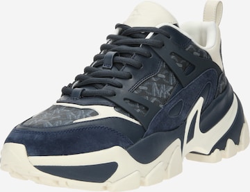 Michael Kors - Sapatilhas baixas 'NICK TRAINER' em azul: frente