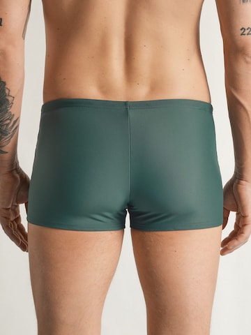 IUMAN Intimissimi Swim Trunks in Green