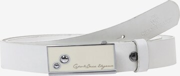 CIPO & BAXX Belt in White: front