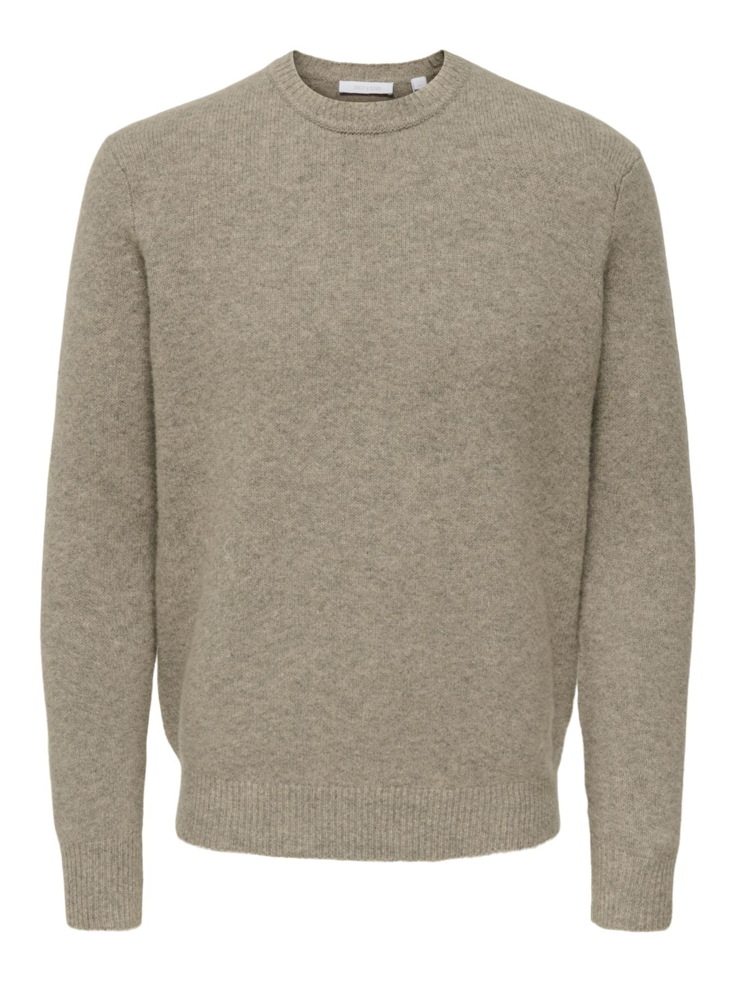 Pullover '22035025' di Only & Sons in beige: frontale