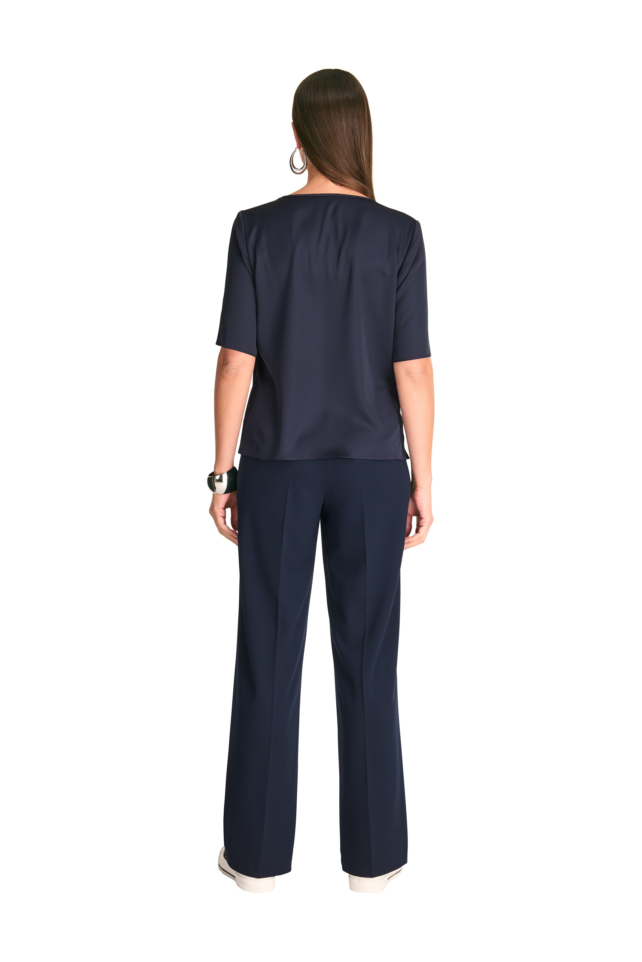 HERMANN LANGE Collection Blouse in Blue