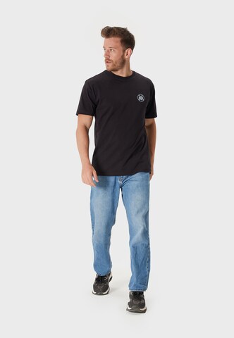 Oldskull Shirt 'Samurai' in Black