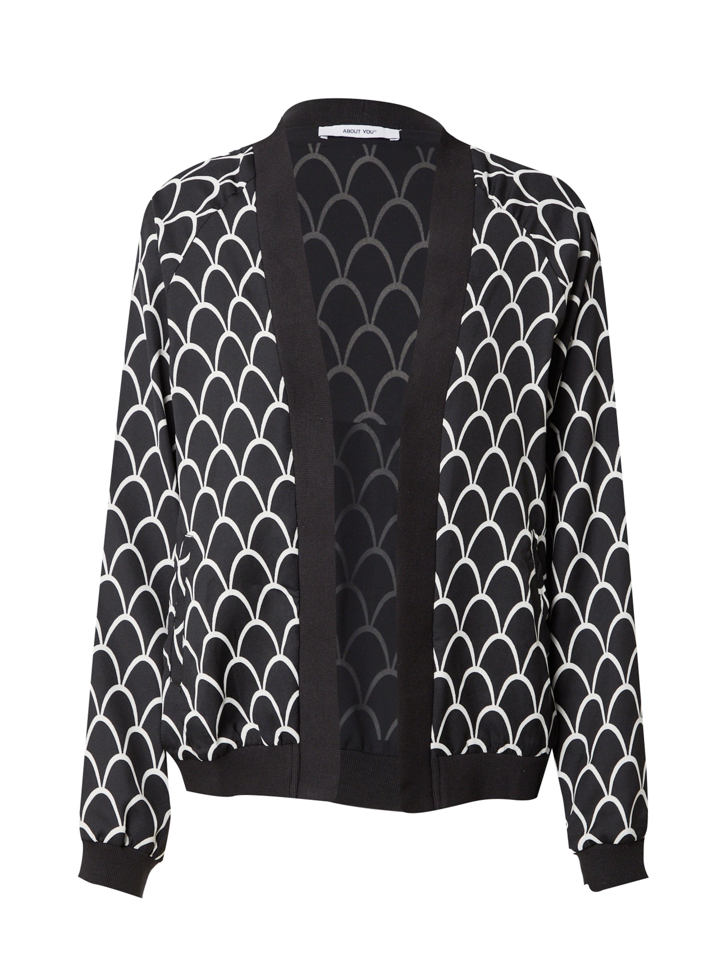 ABOUT YOU Between-season jacket 'Maja' in Black: front