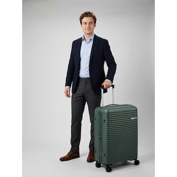 American Tourister Trolley in Grün: Vorderseite