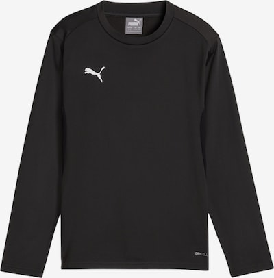 PUMA Sportsweatshirt in schwarz / weiß, Produktansicht