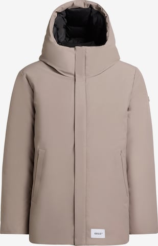 khujo Winterjas 'Etian' in Grijs: voorkant