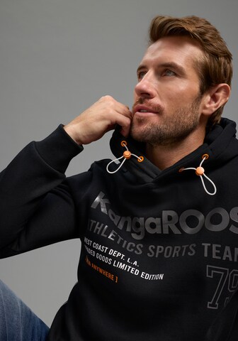 KangaROOS Sweatshirt in Black
