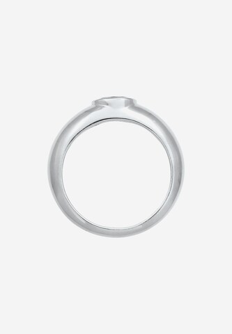 ELLI Ring Bandring, Solitär-Ring in Silber