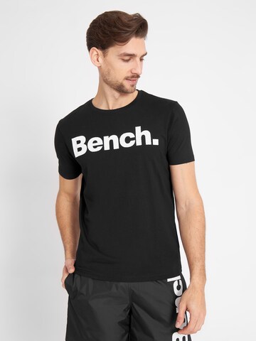 BENCH Shirt 'Shiver' in Schwarz: predná strana