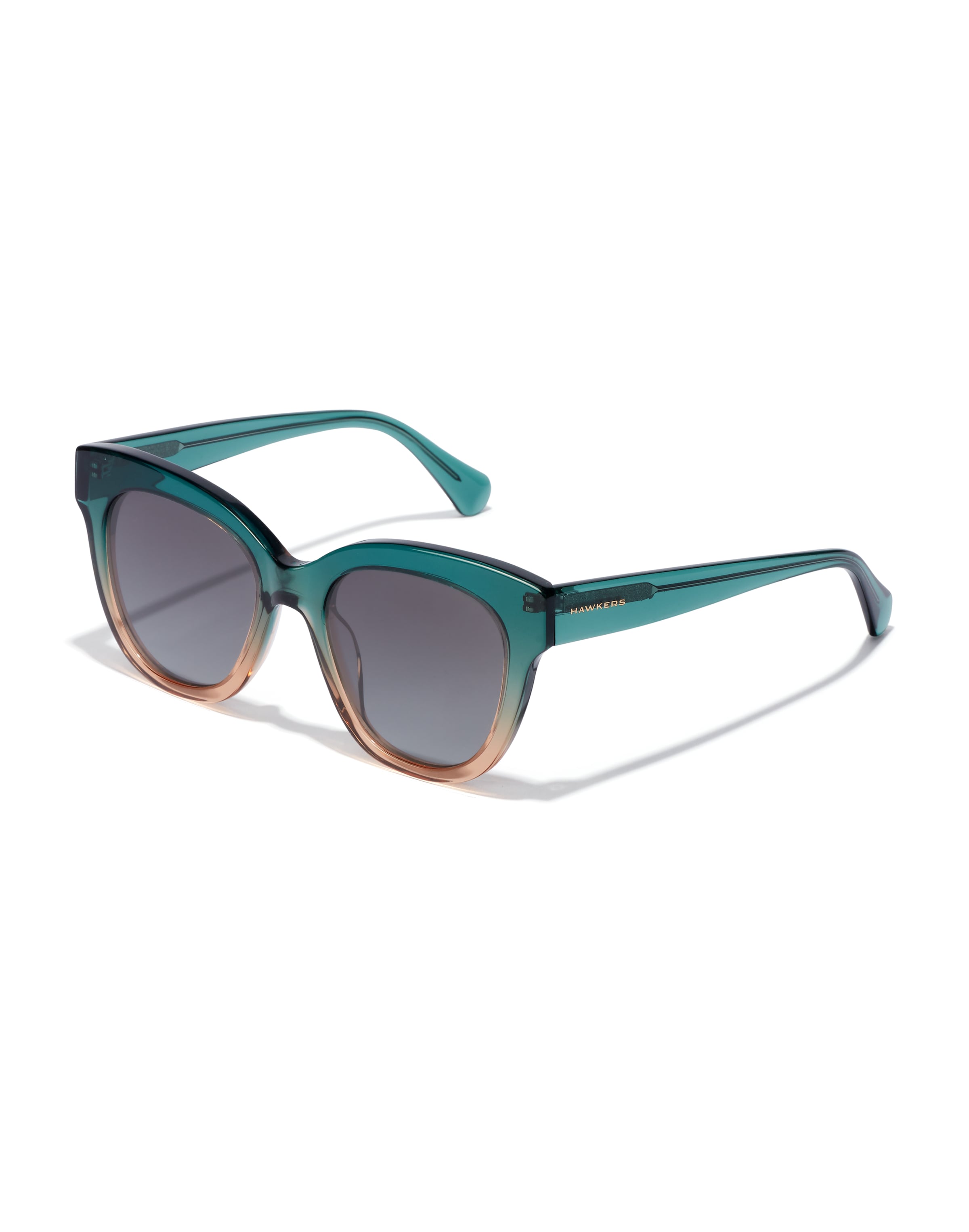 Lunettes de soleil 'AUDREY' HAWKERS en vert : devant