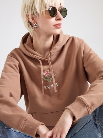RVCA - Sudadera 'MOON AND STARS' en marrón