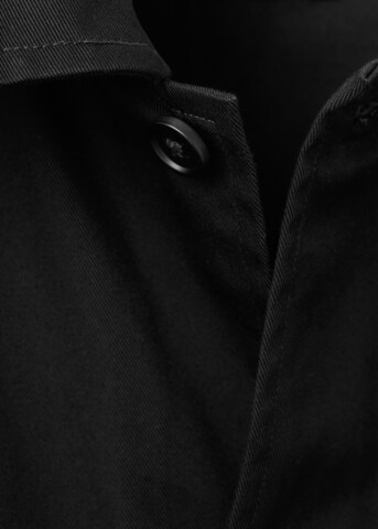 MANGO MAN Comfort Fit Hemd 'Roberto' in Schwarz