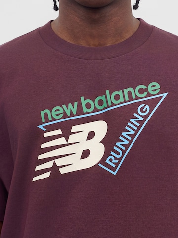 new balance Majica | rdeča barva